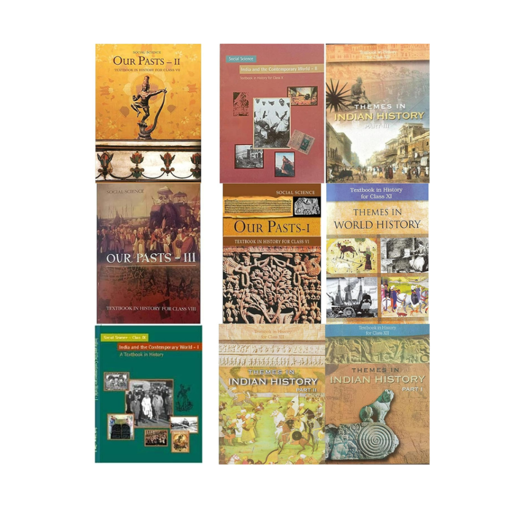 1. NCERT Books (Class 6-12): History