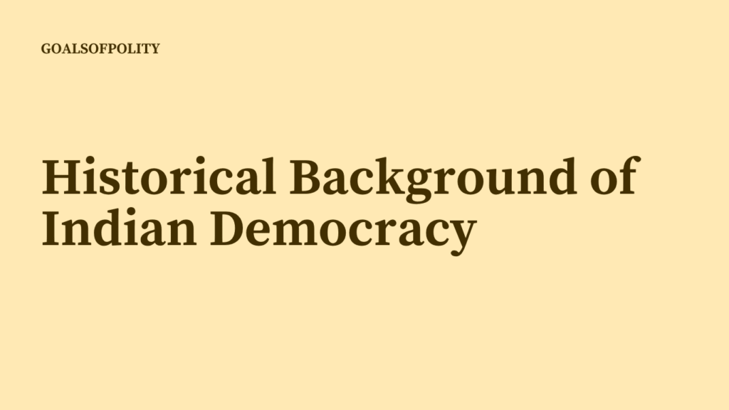 Democracy in India: Navigating Through Challenges to the Democratic Process 