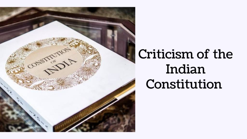 Features of the Indian Constitution