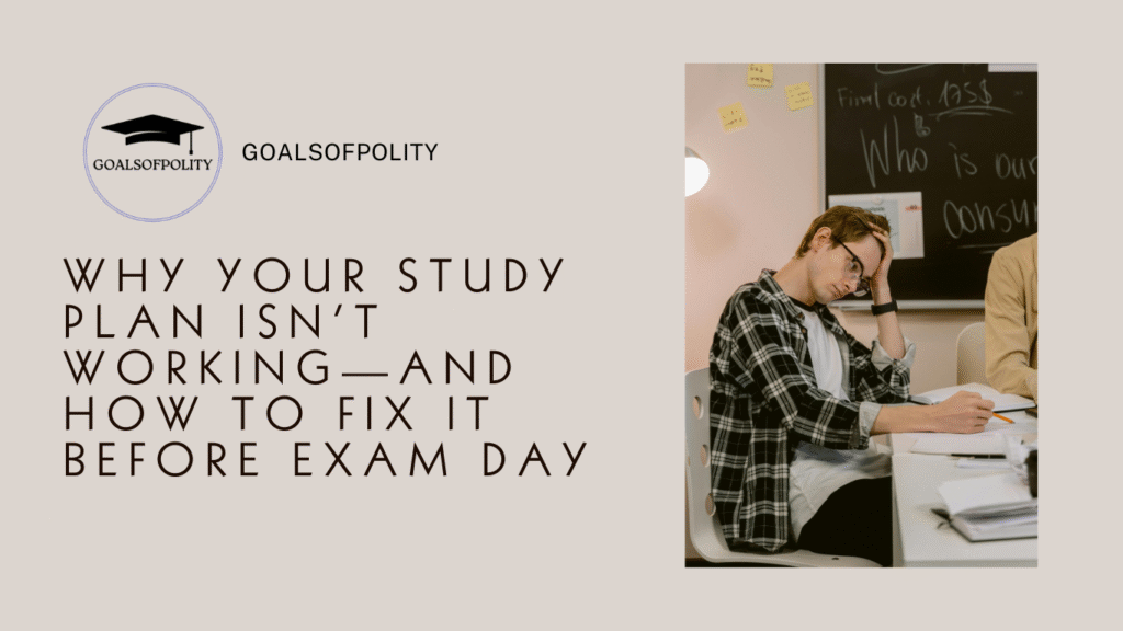 Avoid these 9 study plan mistakes if you want to ace your exams