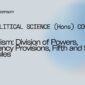 Federalism Division of Powers Emergency Provisions Fifth and Sixth Schedules 85x85