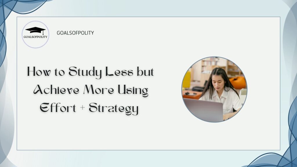 Balance Effort with Strategy: Avoid Burnout and Achieve More