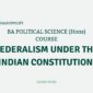 Federalism under the Indian Constitution 85x85